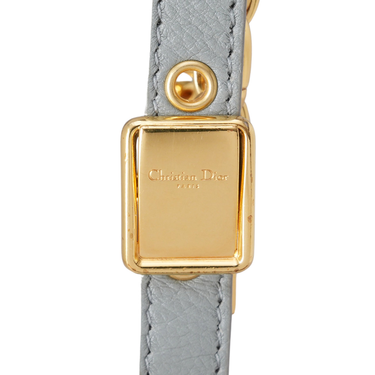 CHRISTIAN DIOR(USED)디올 카로 스몰 스톤 그레이